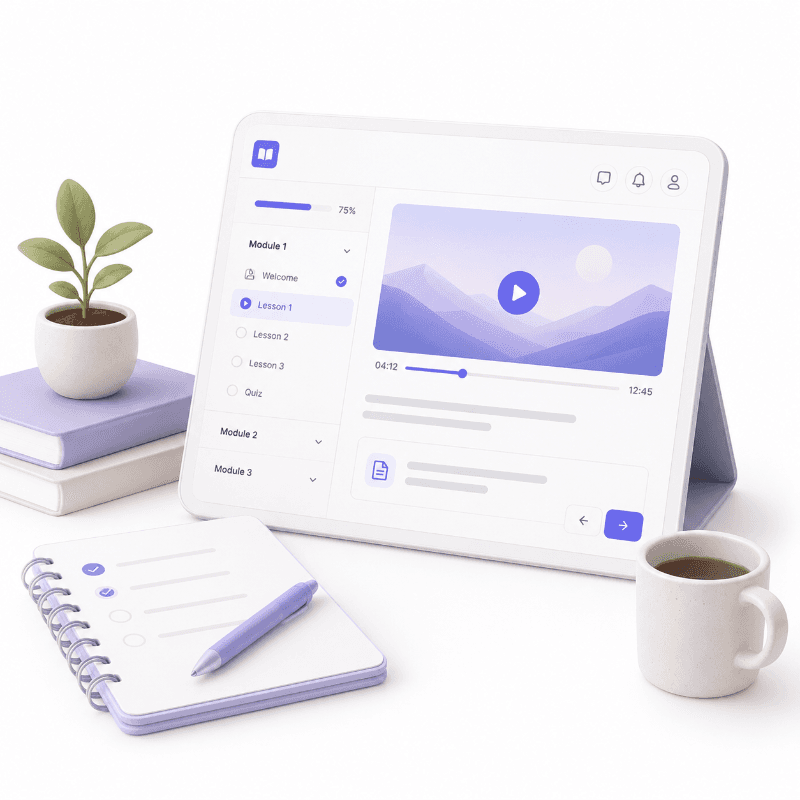 Course App preview